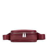 ボッテガヴェネタ マルコポーロ ベルトバッグ ボディバッグ ワインレッド レザー メンズ BOTTEGAVENETA 【中古】
